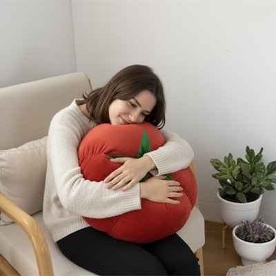 Coussin rond